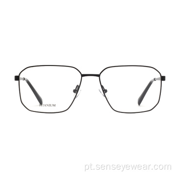 Eyewear óptico de óculos óptico de titânio unisex superior